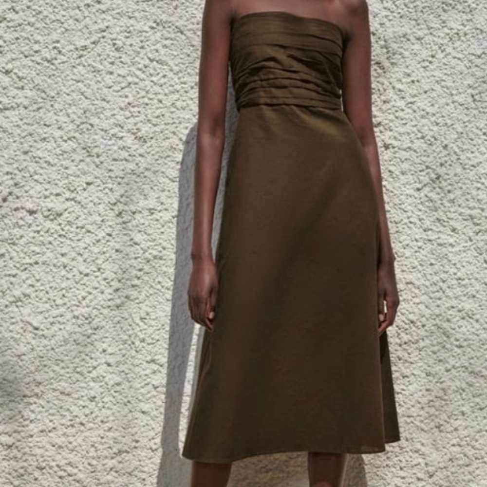 Zara Strapless MIDI